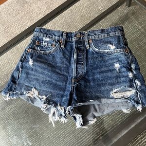 Agolde Jean Shorts